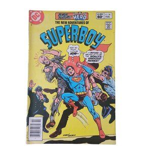 DC Comics The New Adventures Of Superboy #38 1983 Comic Book Bagged Boarded